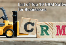 List of Top 10 CRM Softwares for Businesses