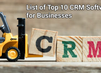 List of Top 10 CRM Softwares for Businesses