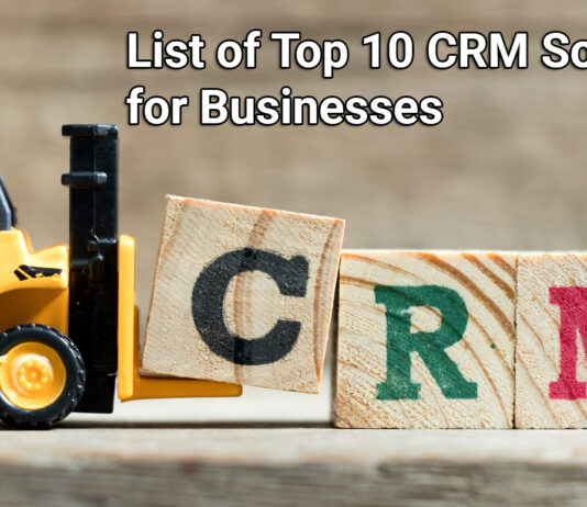 List of Top 10 CRM Softwares for Businesses